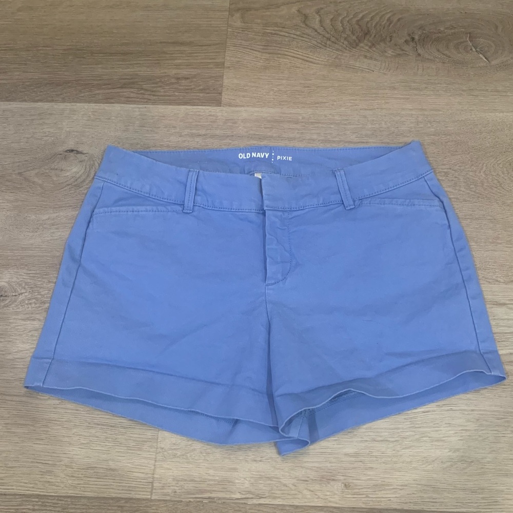 Old Navy blue Pixie shorts!!